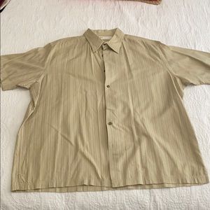 Perry Ellis Short Sleeve Dress Shirt